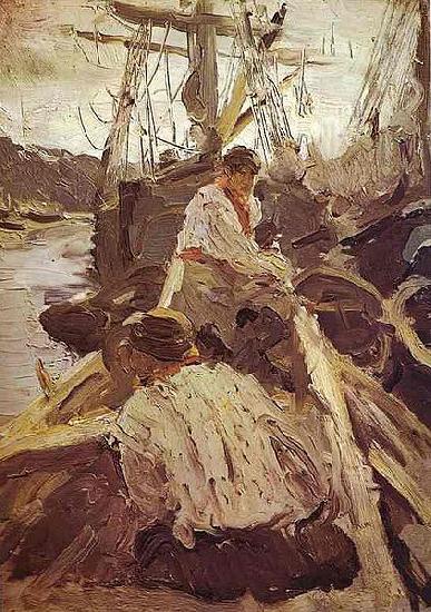 Valentin Serov Pomors oil painting image